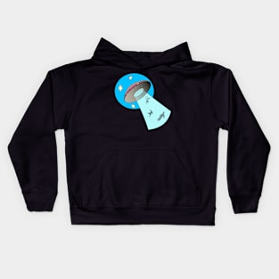 Ufo abduction Kids Hoodie